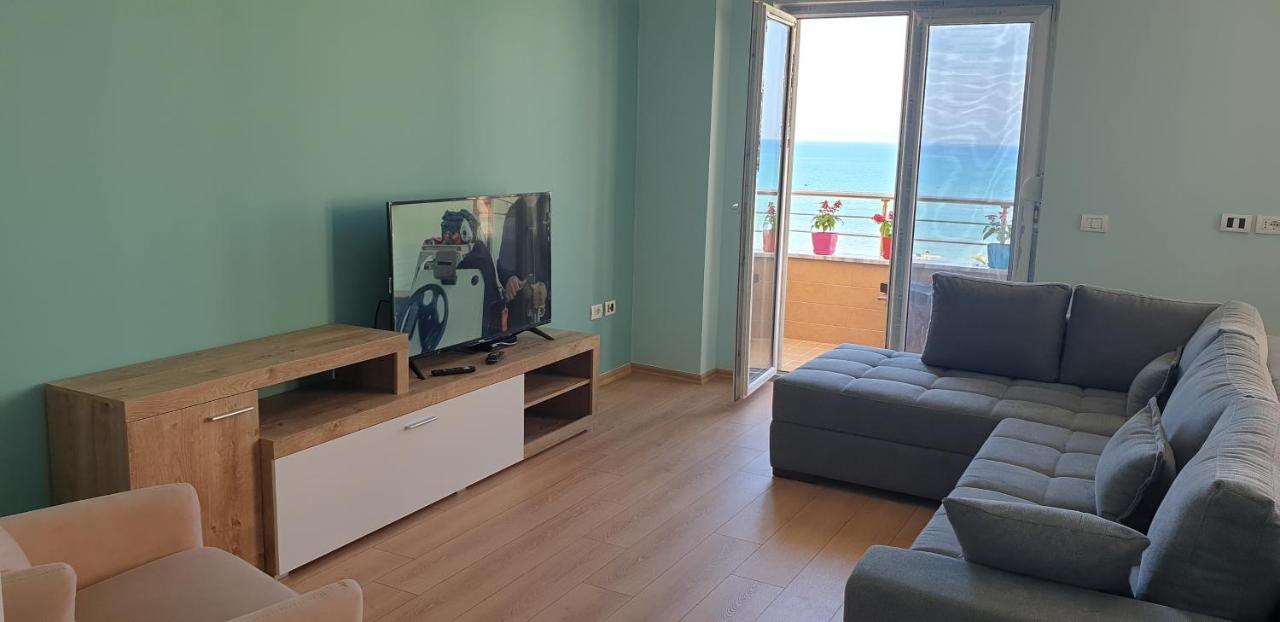 Sea View New Apartment Durrës Exteriör bild